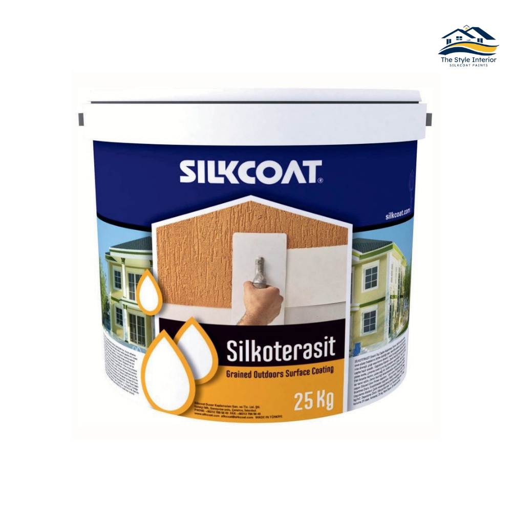 Silkcoat Silkoterasit – Mineral-Based Grained Surface Coating