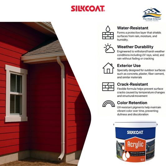 Silkcoat Acrylic – Acrylic-Based Exterior Paint